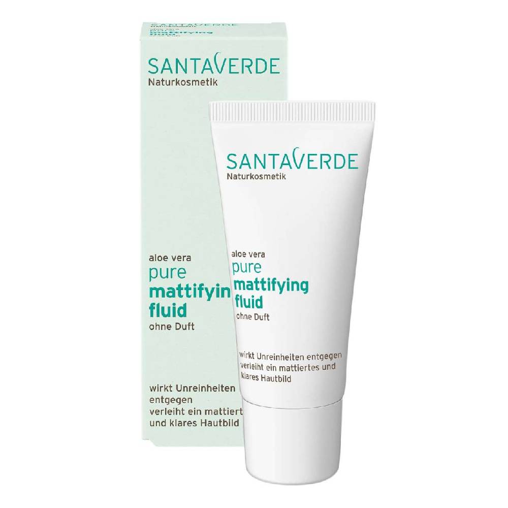 Santaverde SantaVerde Pure Mattifying Fluid - Nourishes & Mattifies Facial Skin