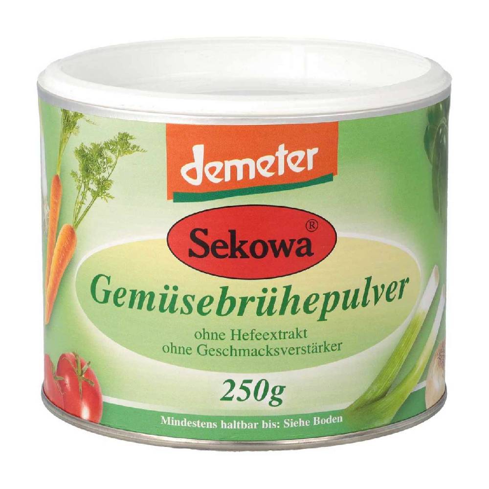 sekowa Vegetable Broth Gluten/Yeast-Free