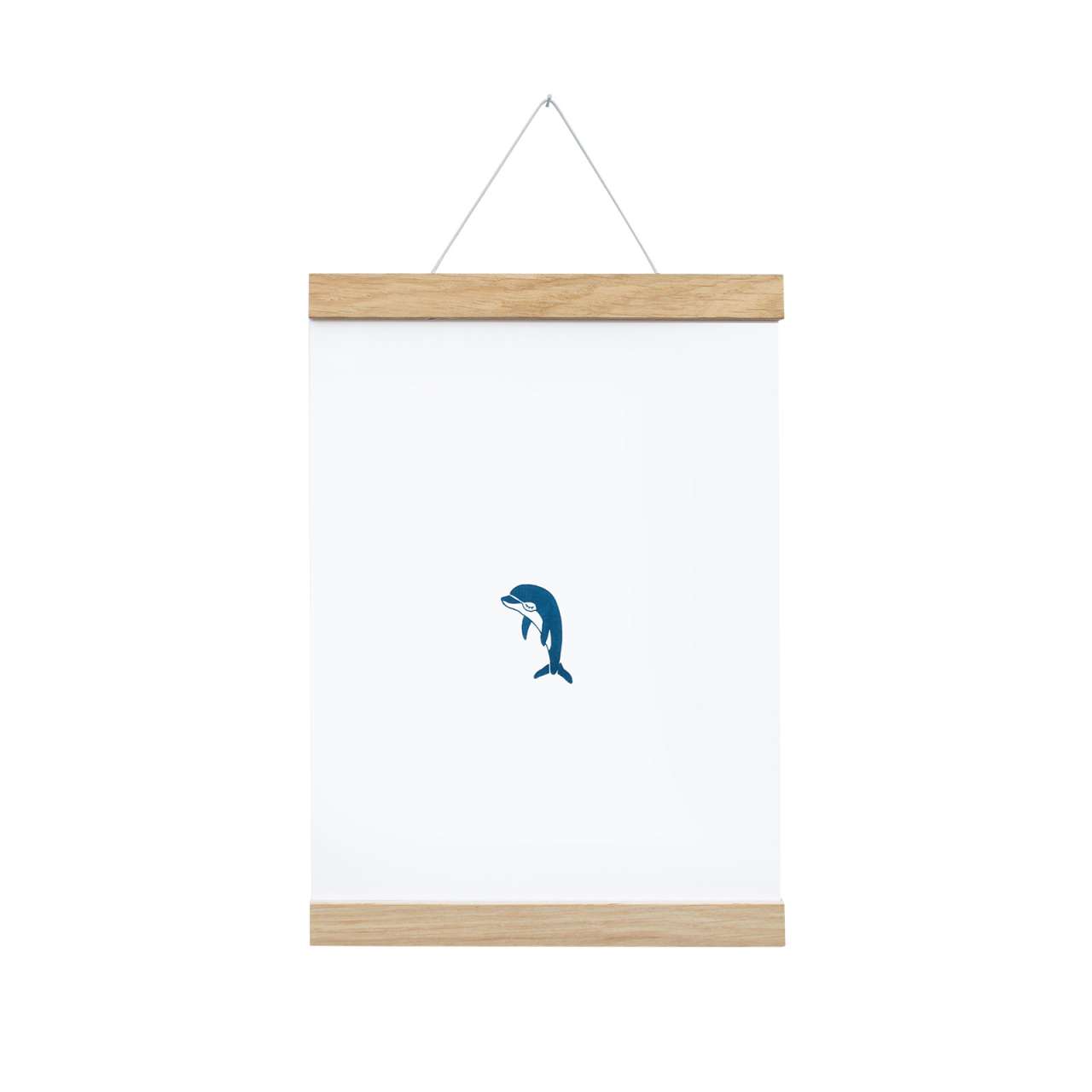 Side-by-side Side By Side - Magnetic Poster Strip Light Oak - For DIN A4 Formats