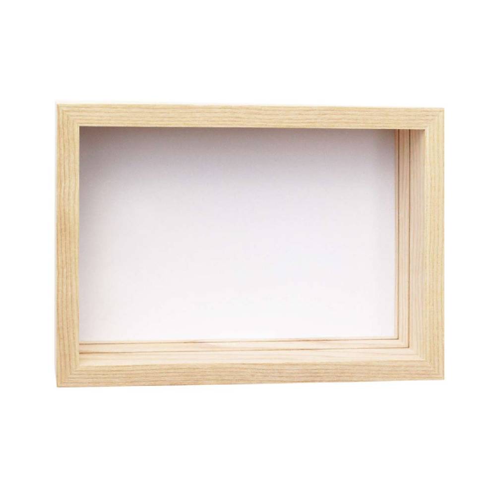 side-by-side Side by Side picture frame for postcards & to complete with decoration