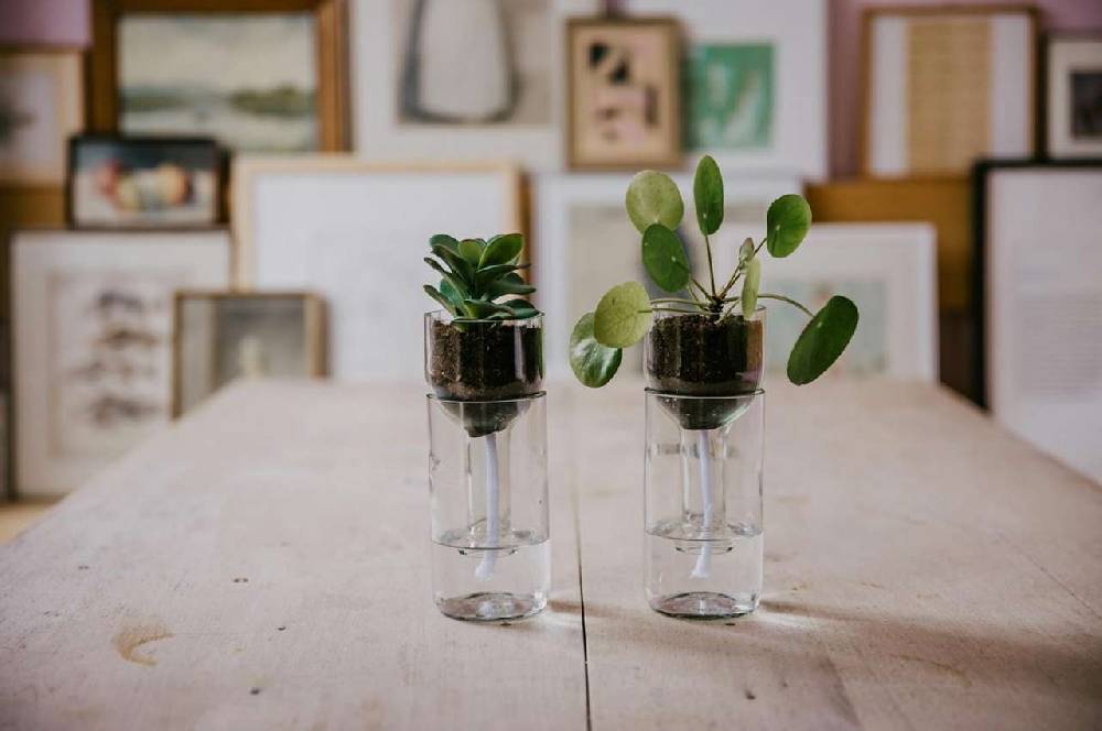 Side-by-side Side By Side Flower Pot Self Watering