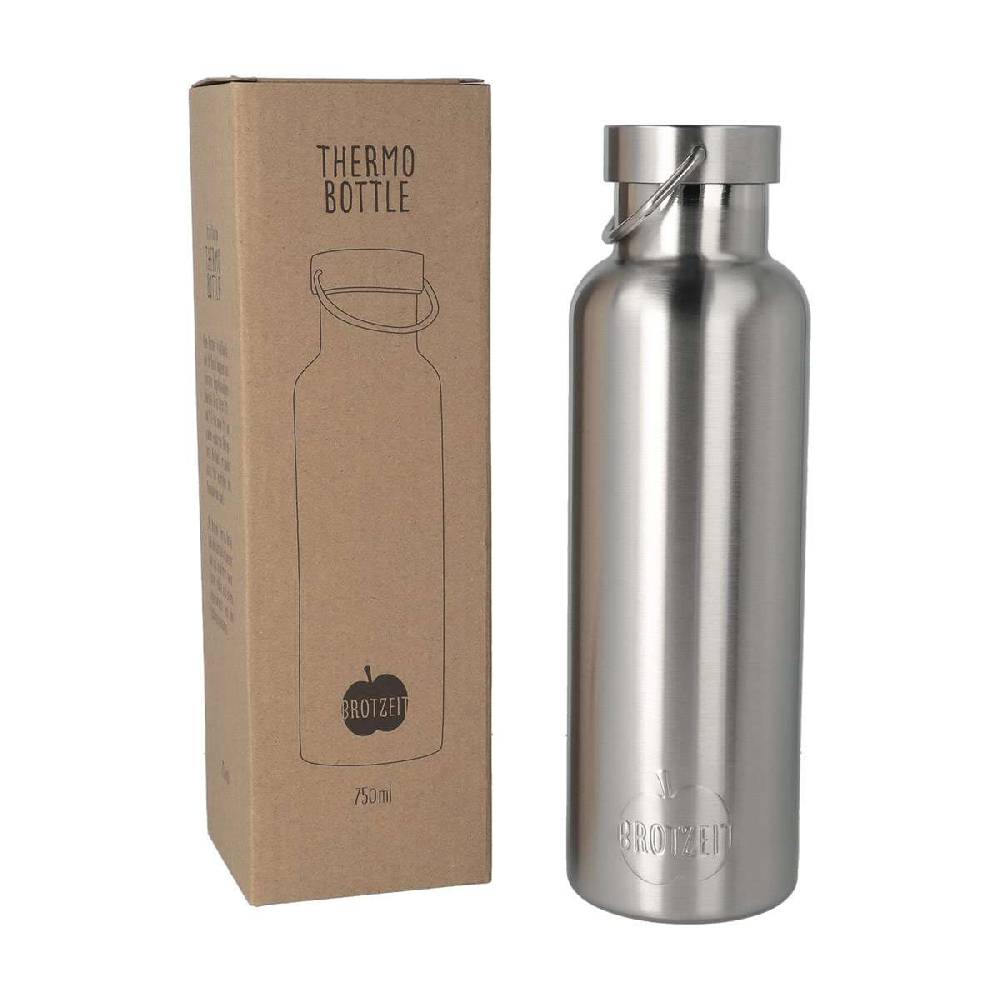 brotzeit Snack Thermos Bottle stainless steel 0,75 l