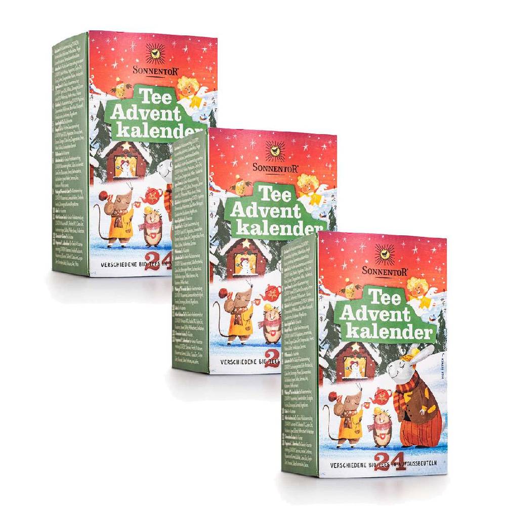sonnentor Sonnentor Tea Advent Calendar 3 x 24 bags