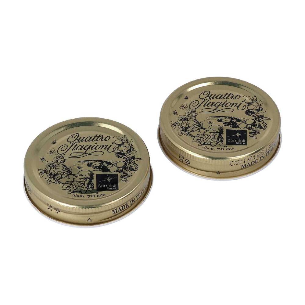 quattro-stagioni Spare Bottle and Glass Jar Lids for Quattro Stagioni in 3 Sizes