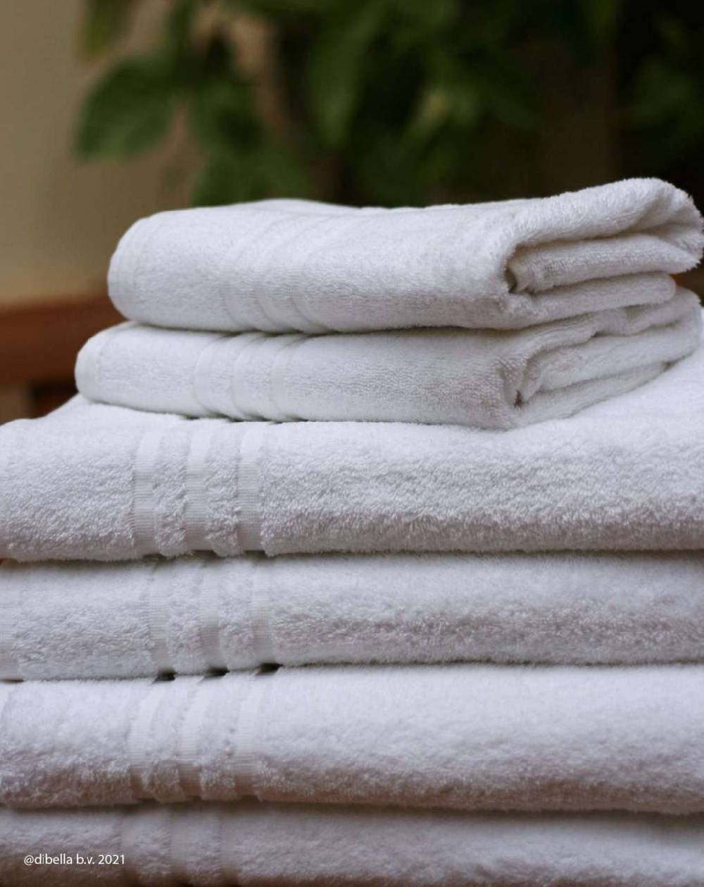 Purenature Terry Cloth Hand Towel 50x100 Cm White, Made From Organic Cotton