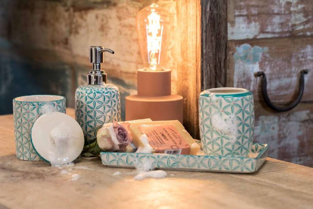 Tranquillo Tranquillo Ceramic Storage Boxes In Trendy Retro Design