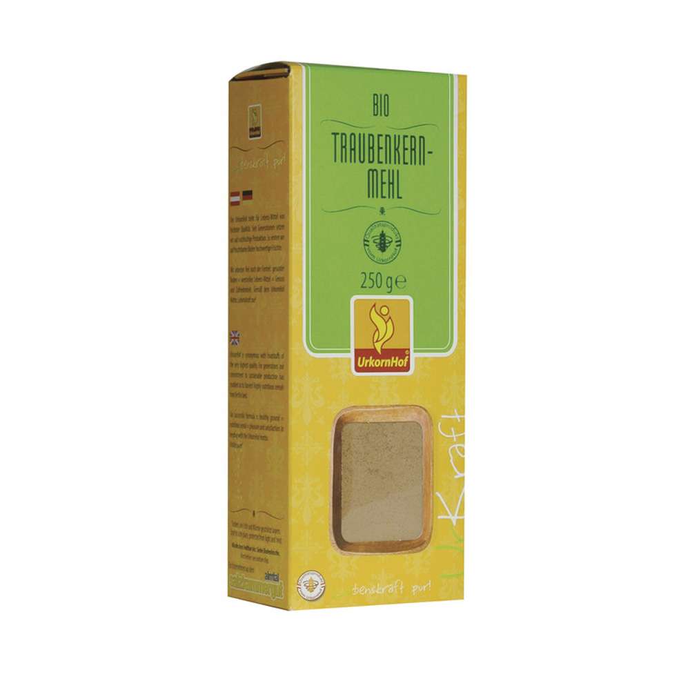 urkornhof Urkornhof organic grape seed flour without additives & gluten-free