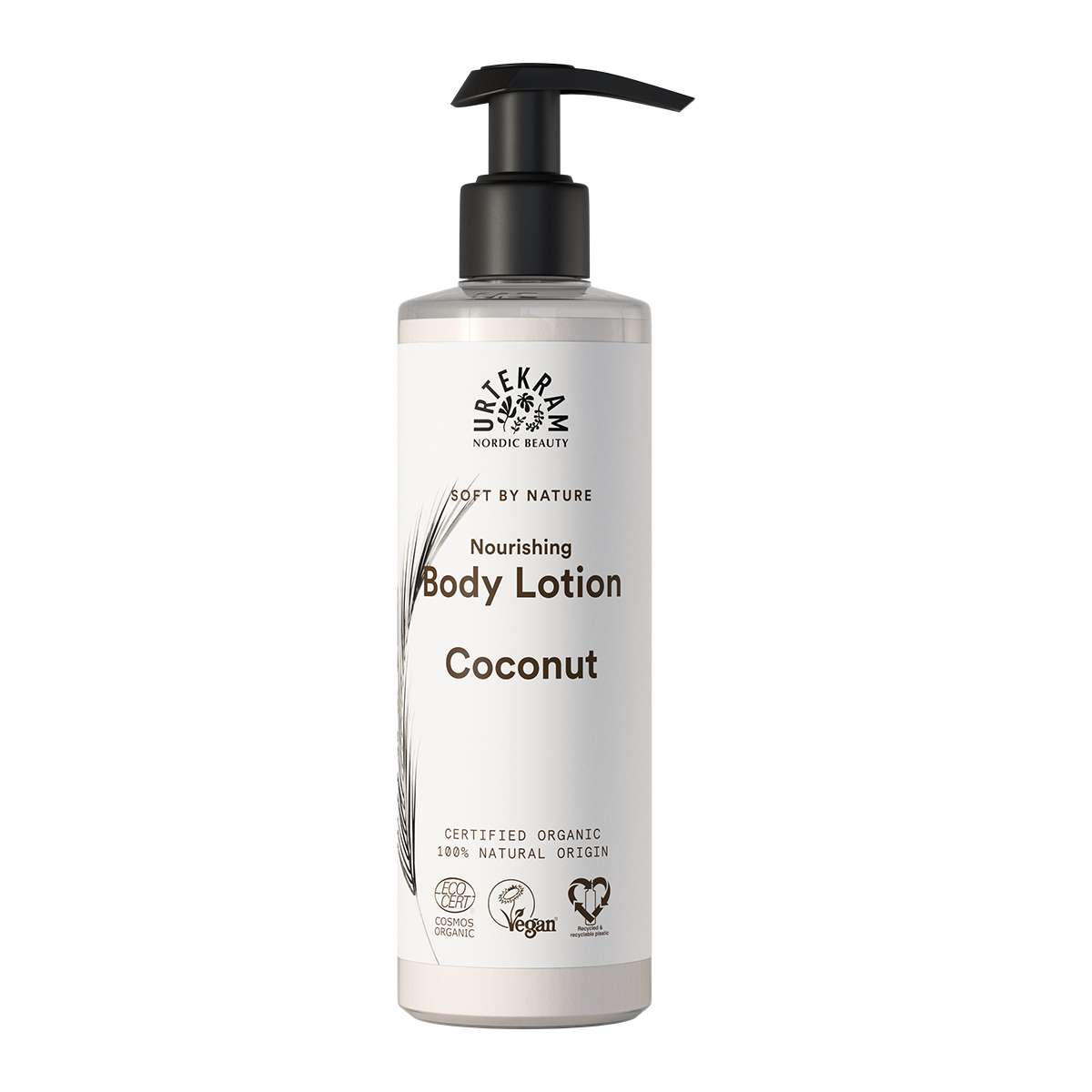 urtekram Urtekram body lotion coconut in 245ml dispenser- EcoCert Bio certified