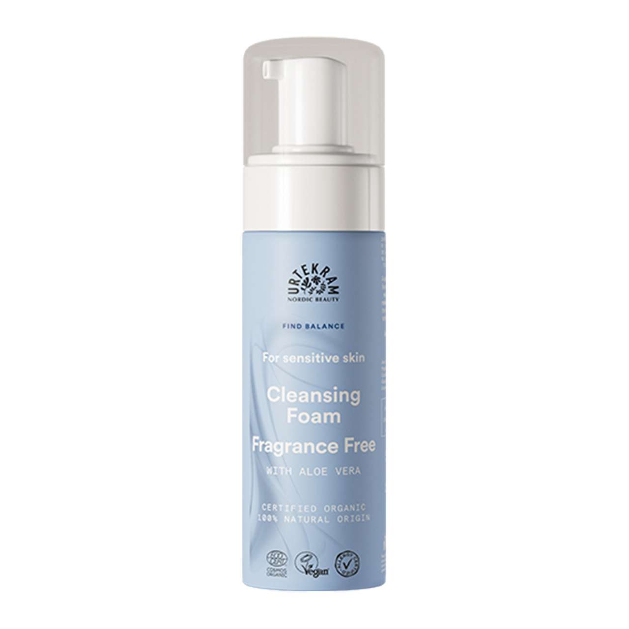 urtekram Urtekram fragrance free cleansing foam