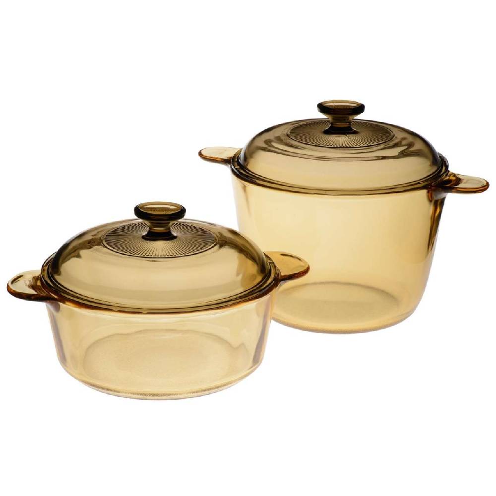 visions Glass-Ceramic Pot Set (4 pieces)