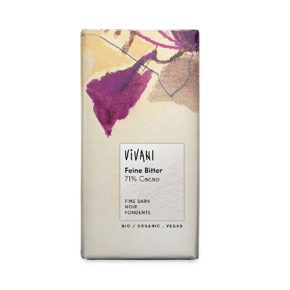 vivani Vivani Fine-Bitter Chocolate 100 grams