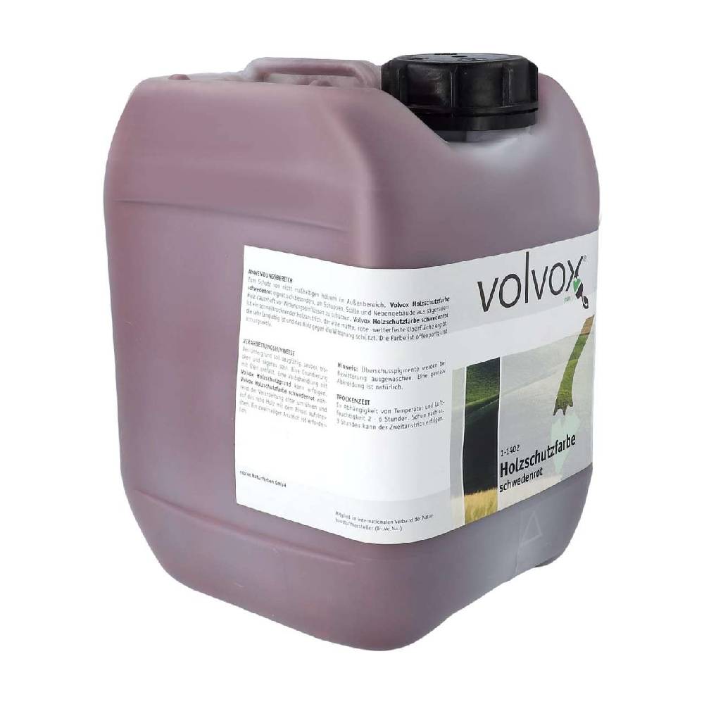 Volvox Wood Protection Paint Sweden Red