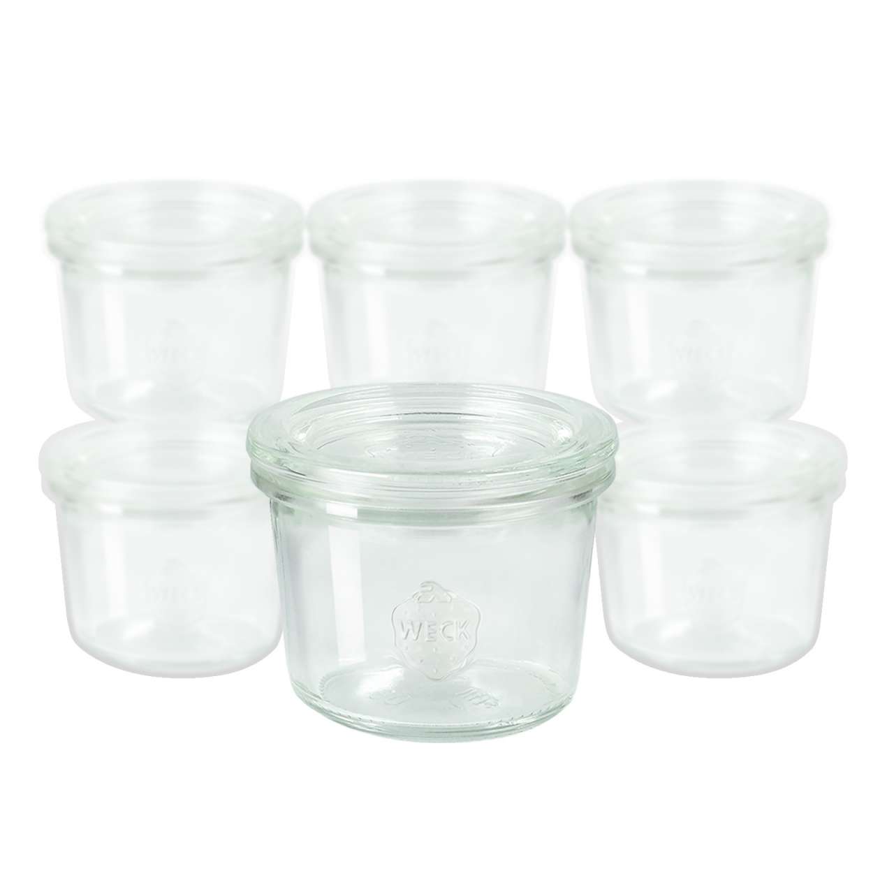 weck Mini alarm clock jars - for dessert in jars