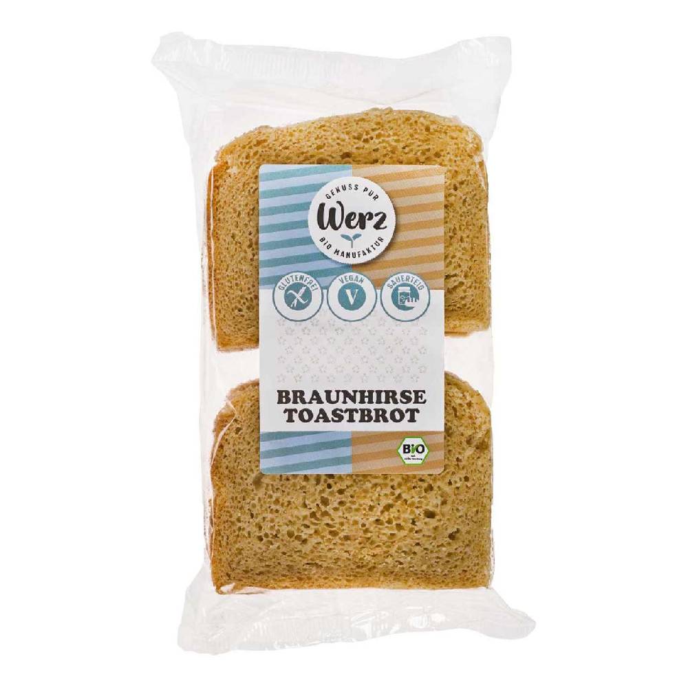 werz Browntop Millet Toast Gluten-Free