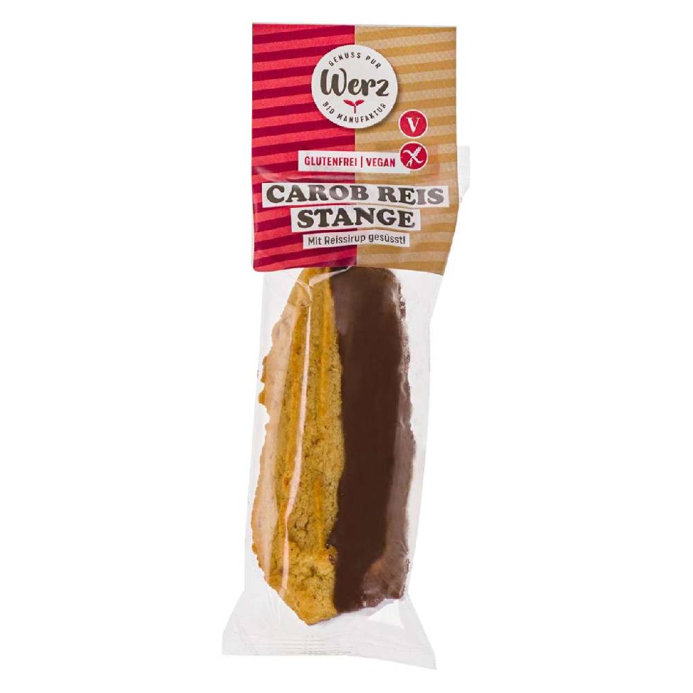 Werz Carob-Rice Biscuits Gluten-Free (10 X 50 Grams)