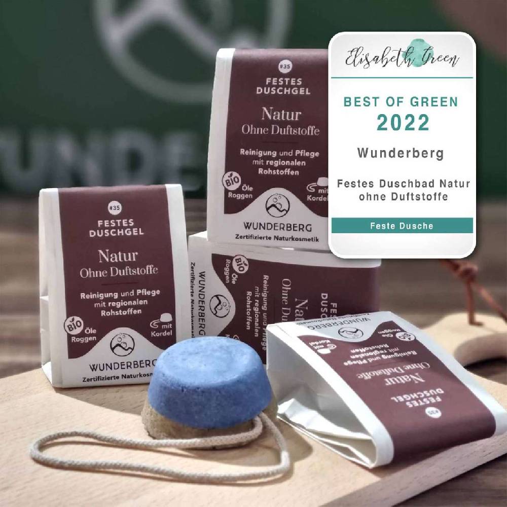 Listing/manufacturer/sSupplier/340 Wunderberg Solid Shower Gel, Natural, 80 G