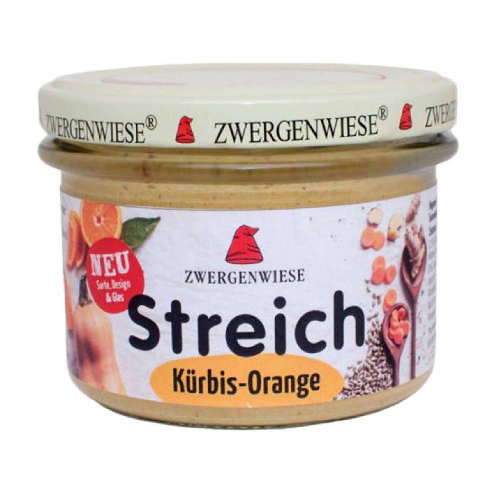zwergenwiese Zwergenwiese Organic Pumpkin Orange Spread, 180 g