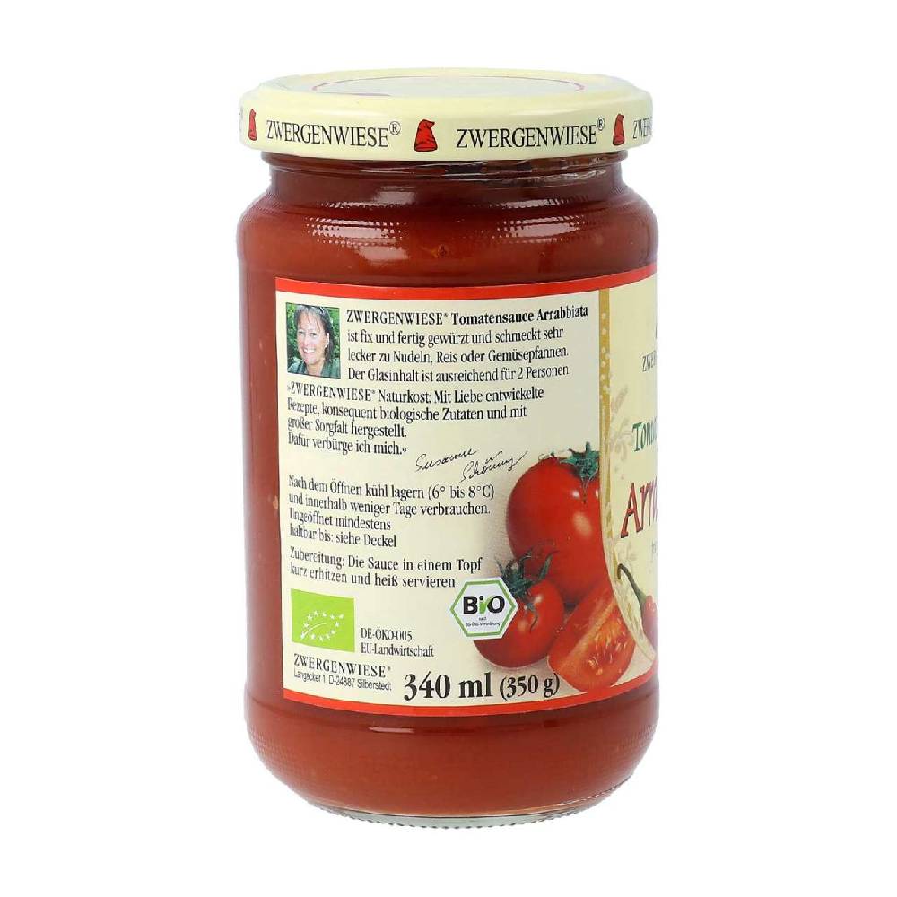 Zwergenwiese Tomato Sauce Arrabbiata