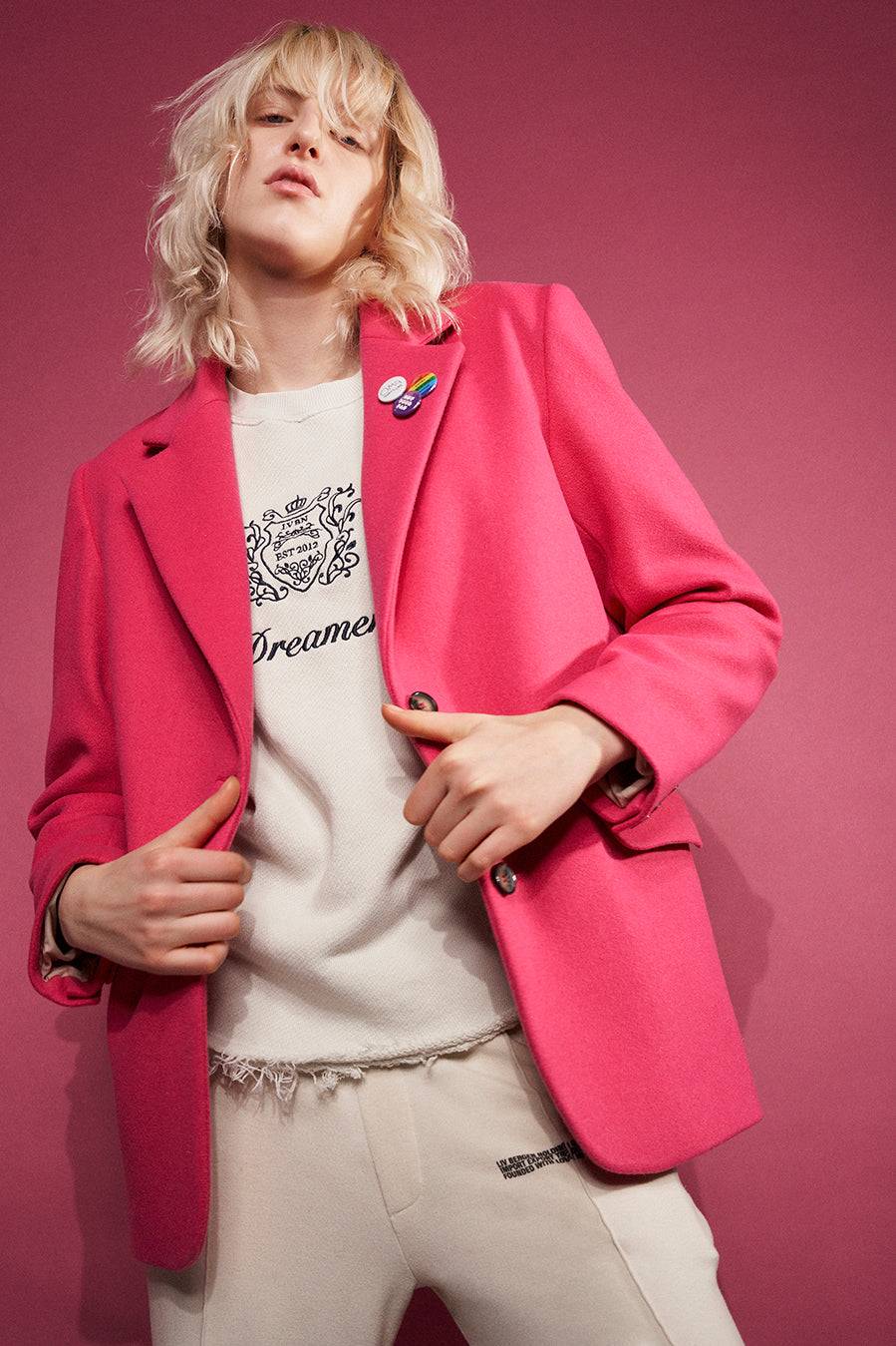 Liv Bergen Blazer In Pink