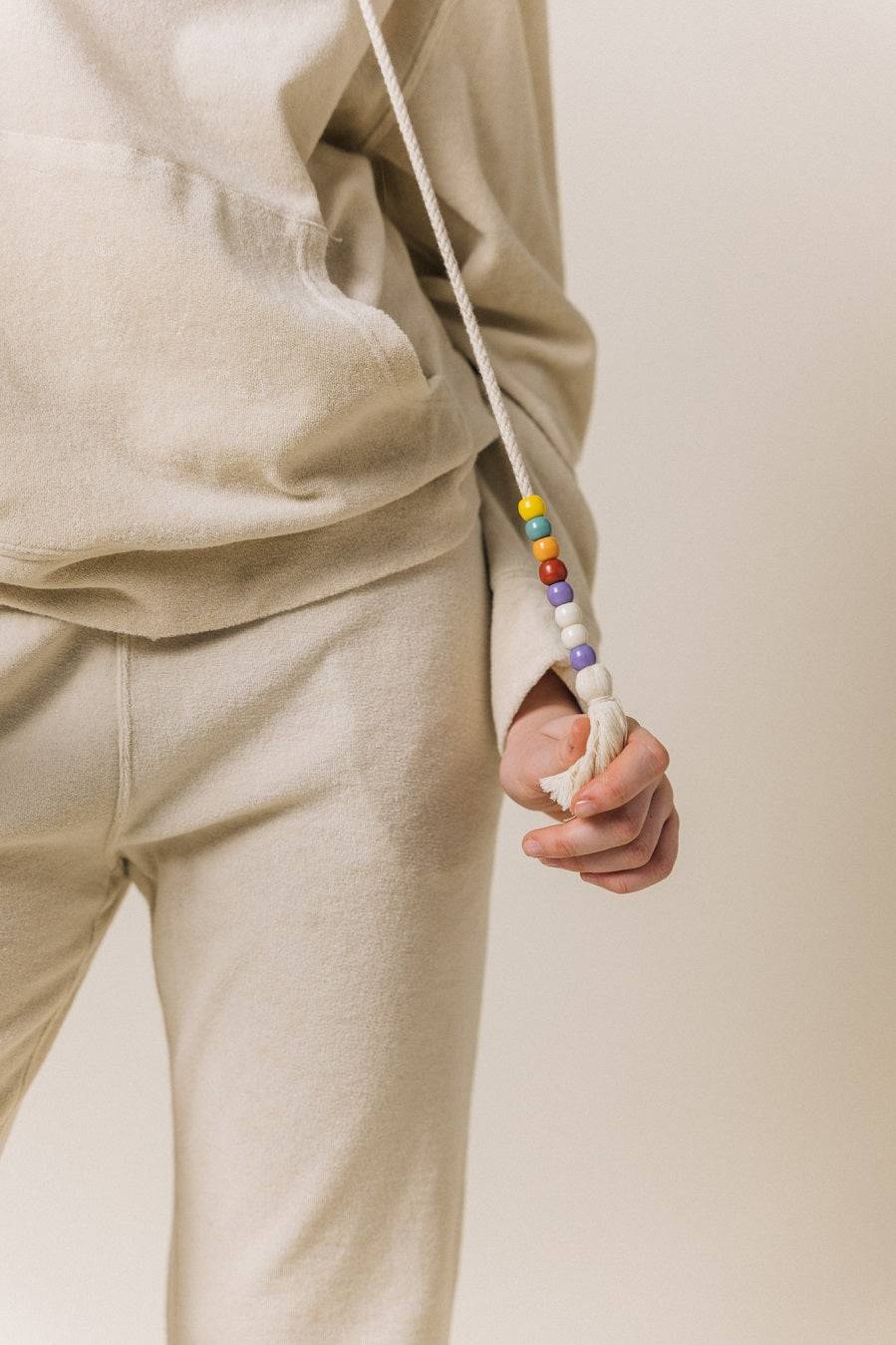 Liv Bergen Hoodie California In Creme