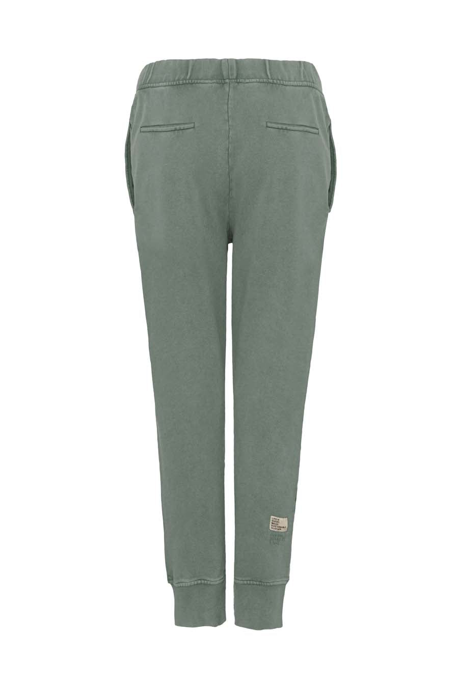 Liv Bergen Hose "100% Organic Cotton" In Dusty Green