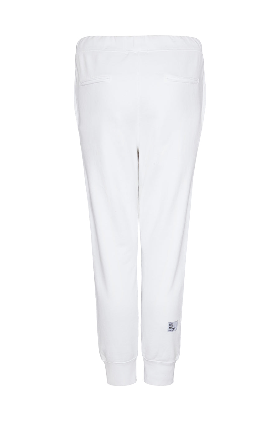 Liv Bergen Hose "100% Organic Cotton" In Optic White