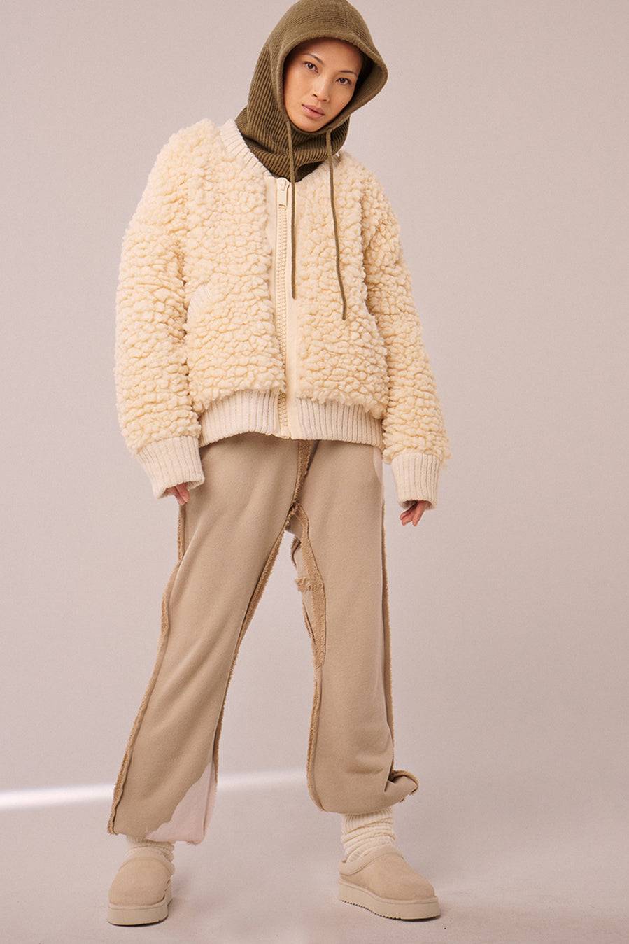 Liv Bergen Hose Bleached In Camel