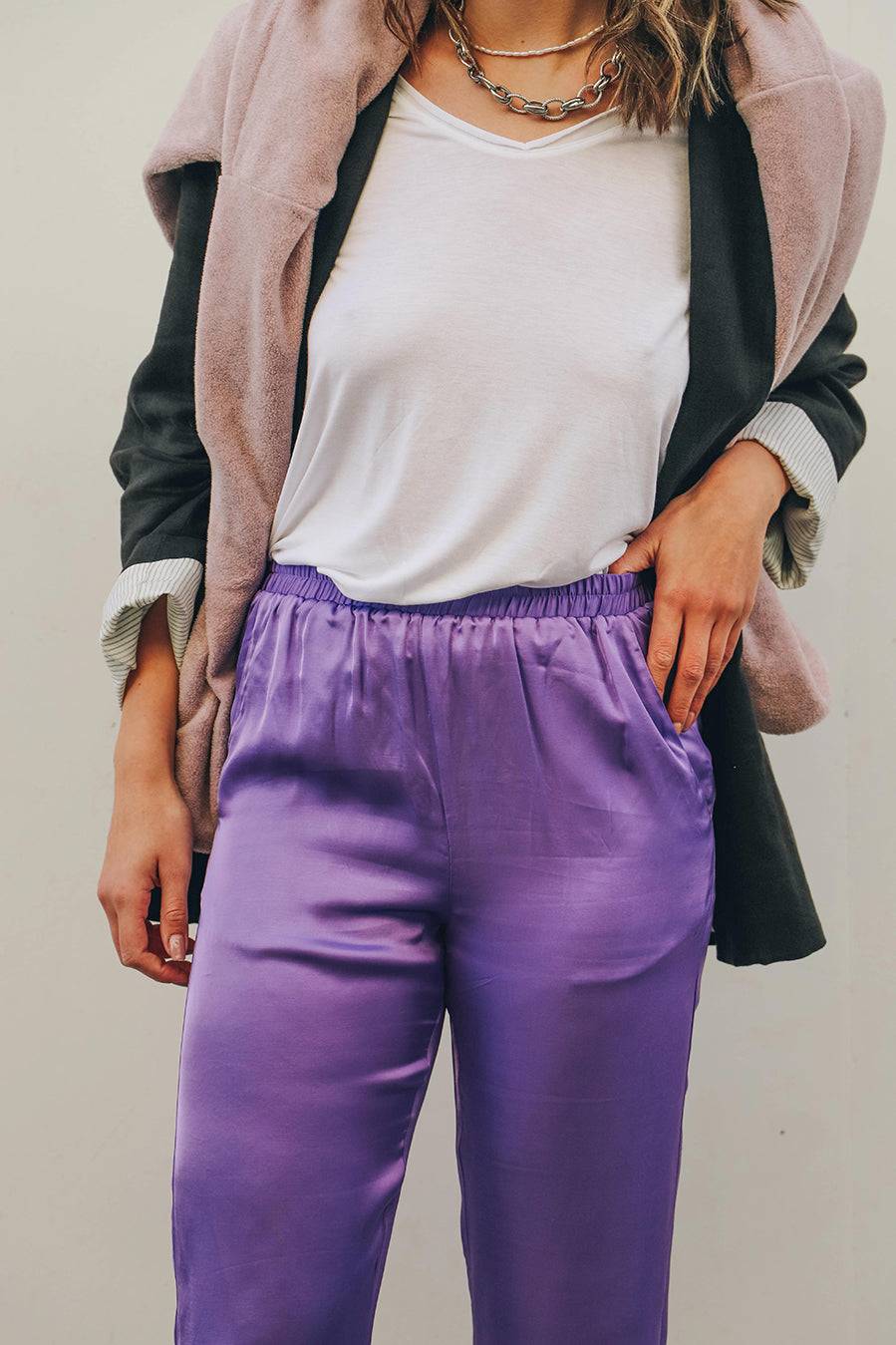 Liv Bergen Hose HI HAWAII In Lilac