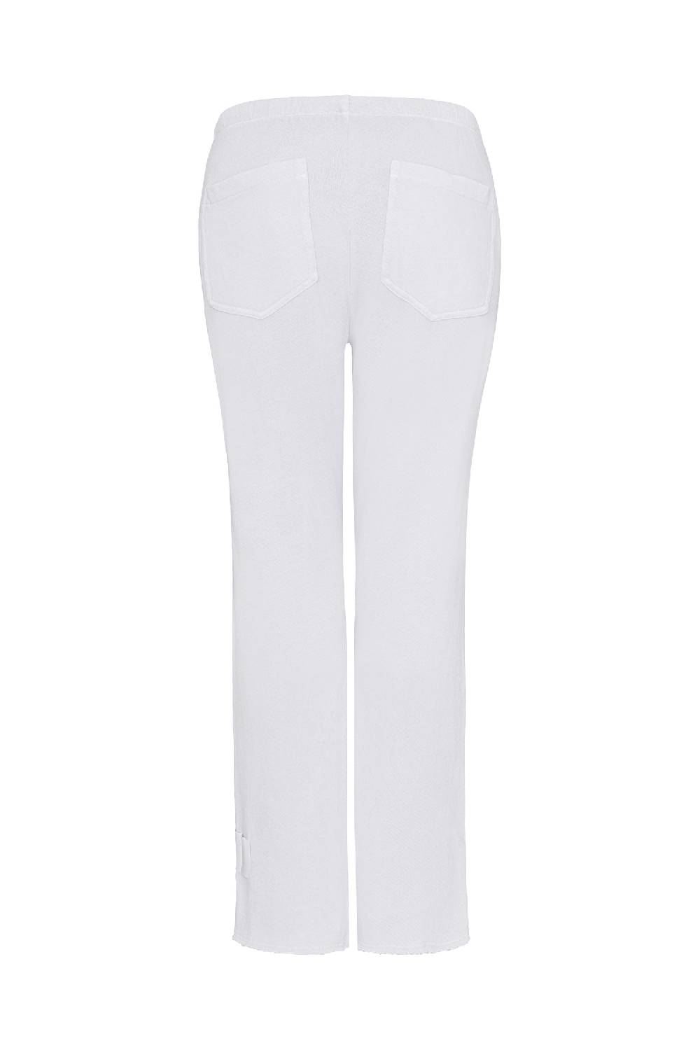 Liv Bergen Hose Organic In Optic White