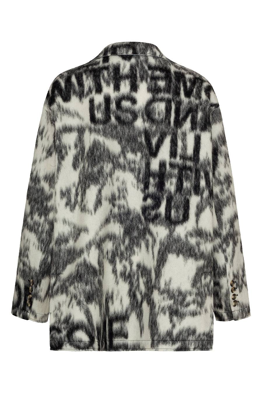 Liv Bergen Jacke Come In Black/white