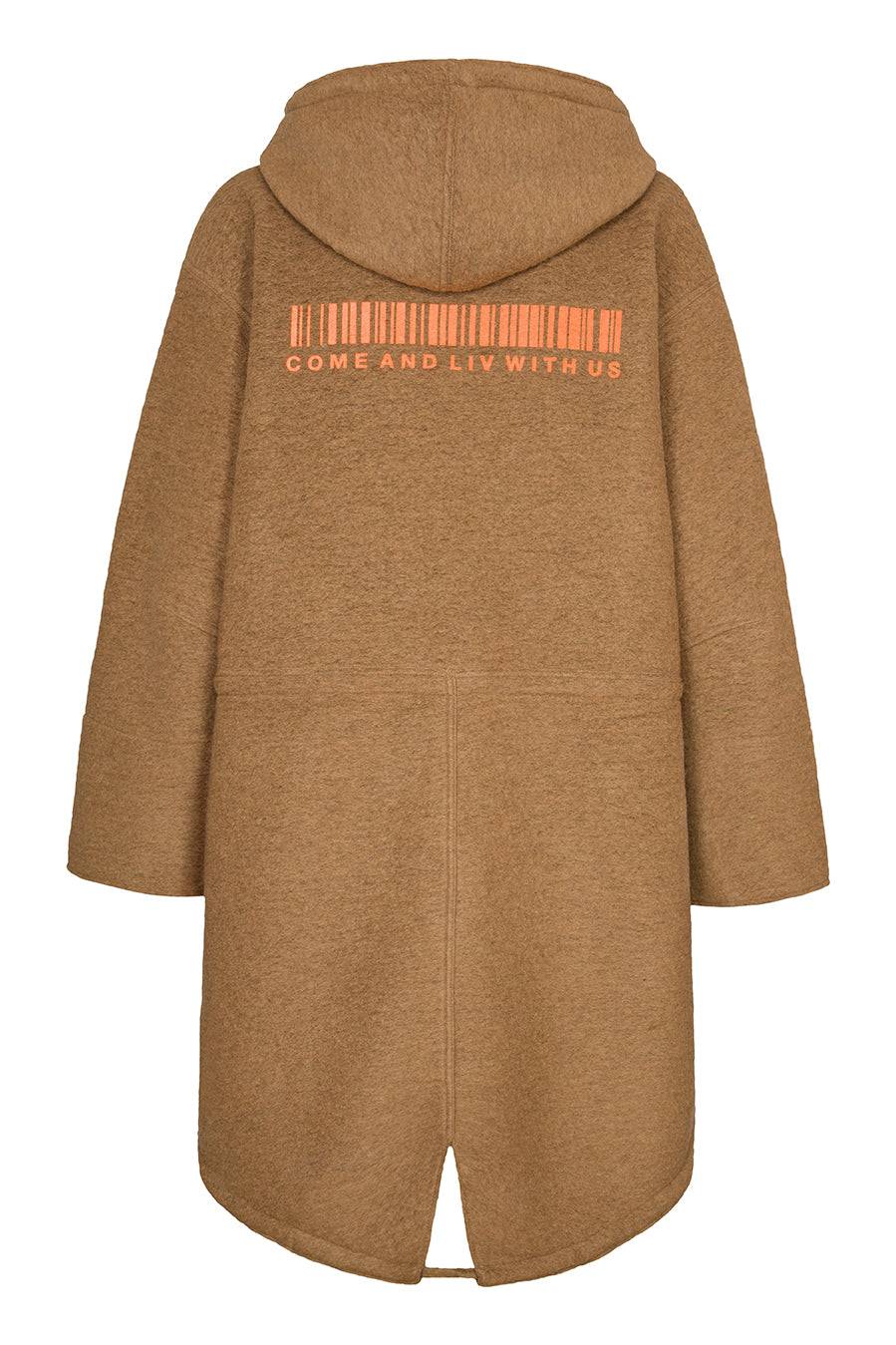 Liv Bergen Jacke Parka In Camel