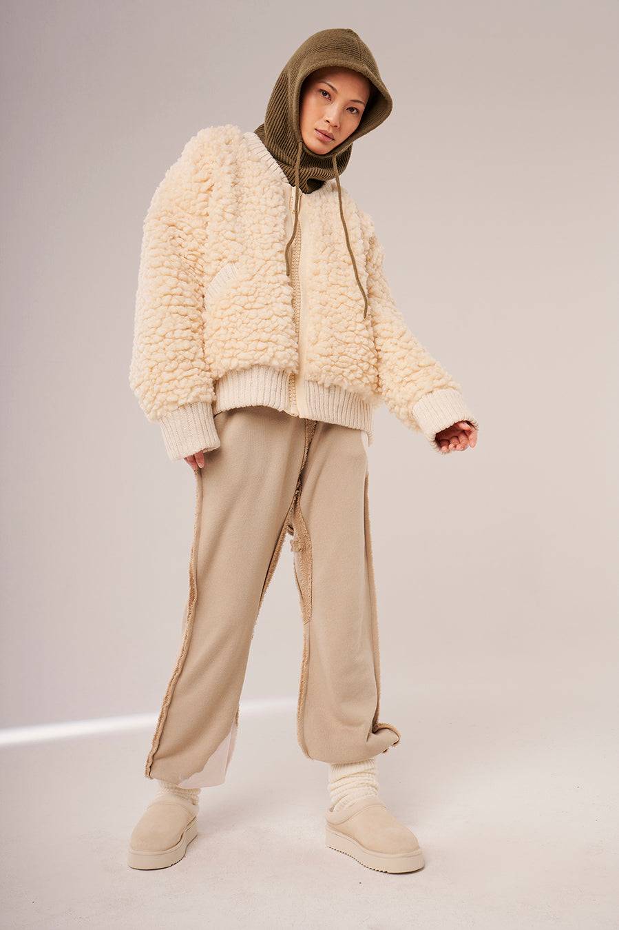 Liv Bergen Jacke Teddy