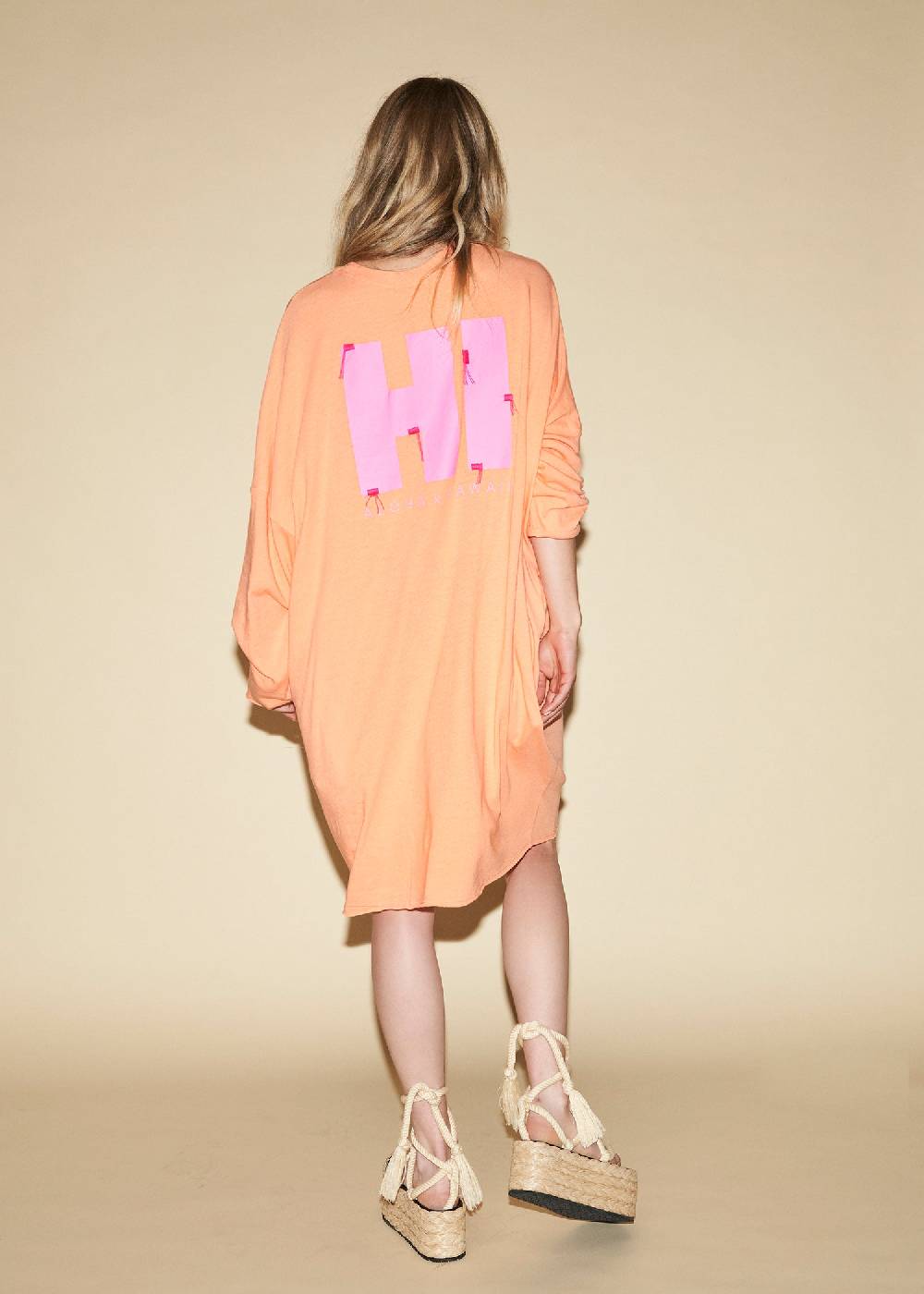 Liv Bergen Kleid HI In Neon Orange