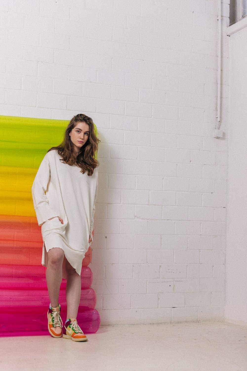 Liv Bergen Kleid LIV BERGEN In Mud