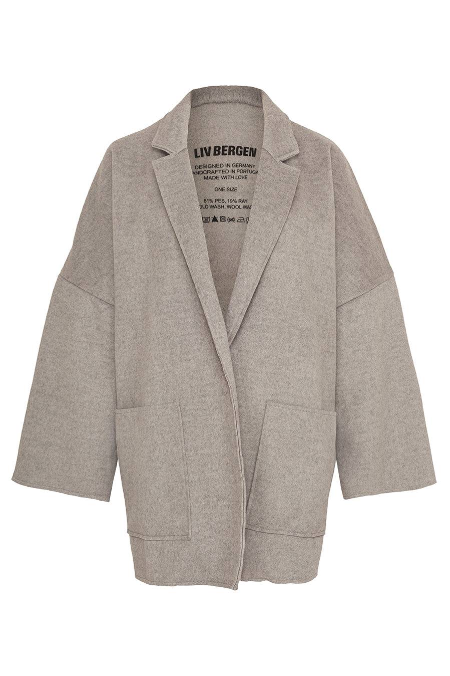 Liv Bergen Kurzer Mantel in mouse