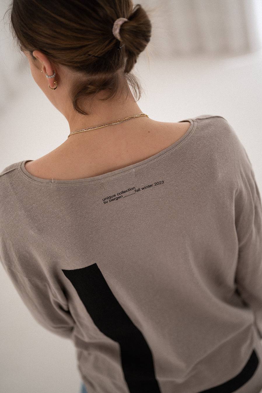 Liv Bergen Longsleeve L In Grey