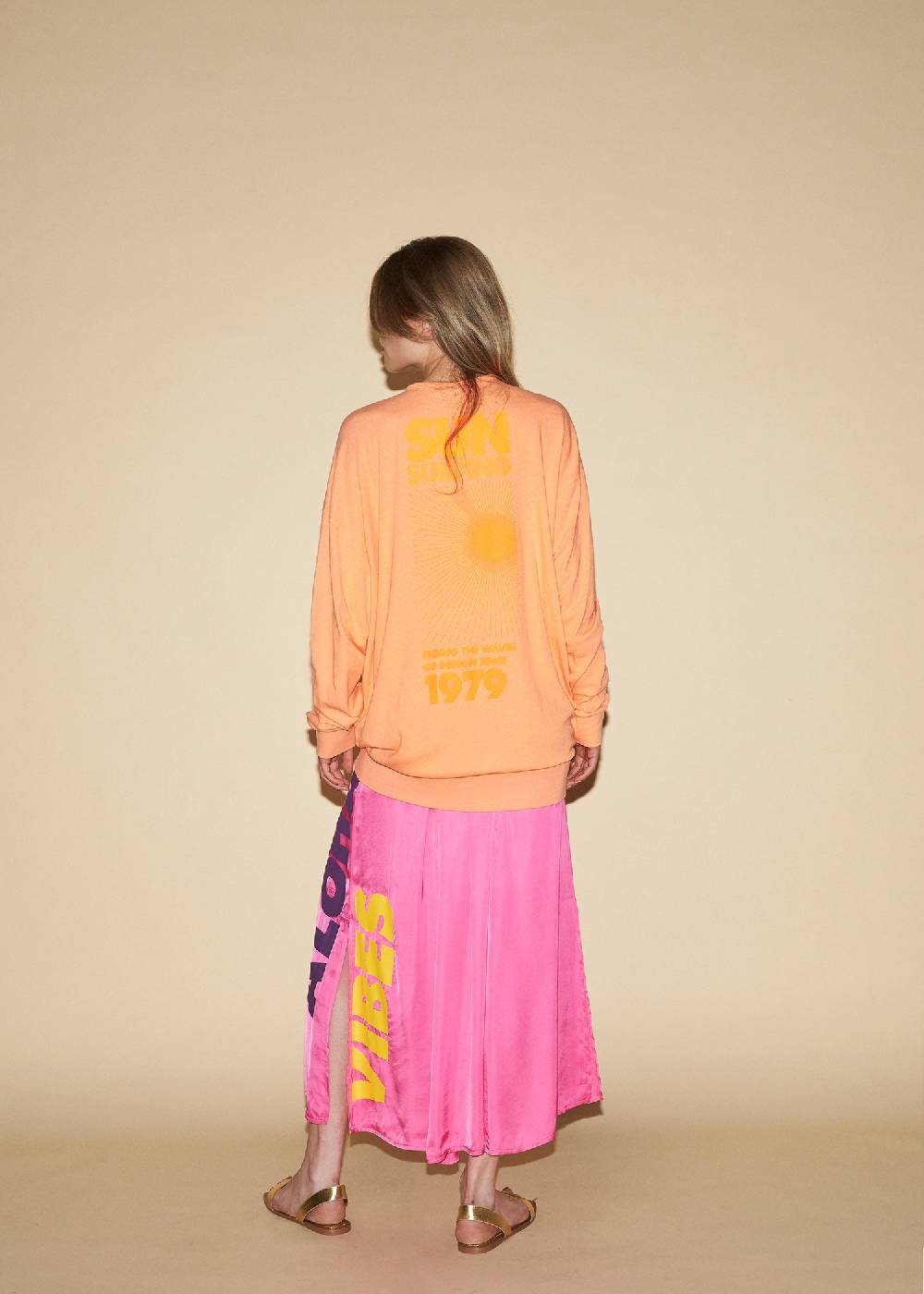 Liv Bergen Longsleeve SUN In Washed Grey