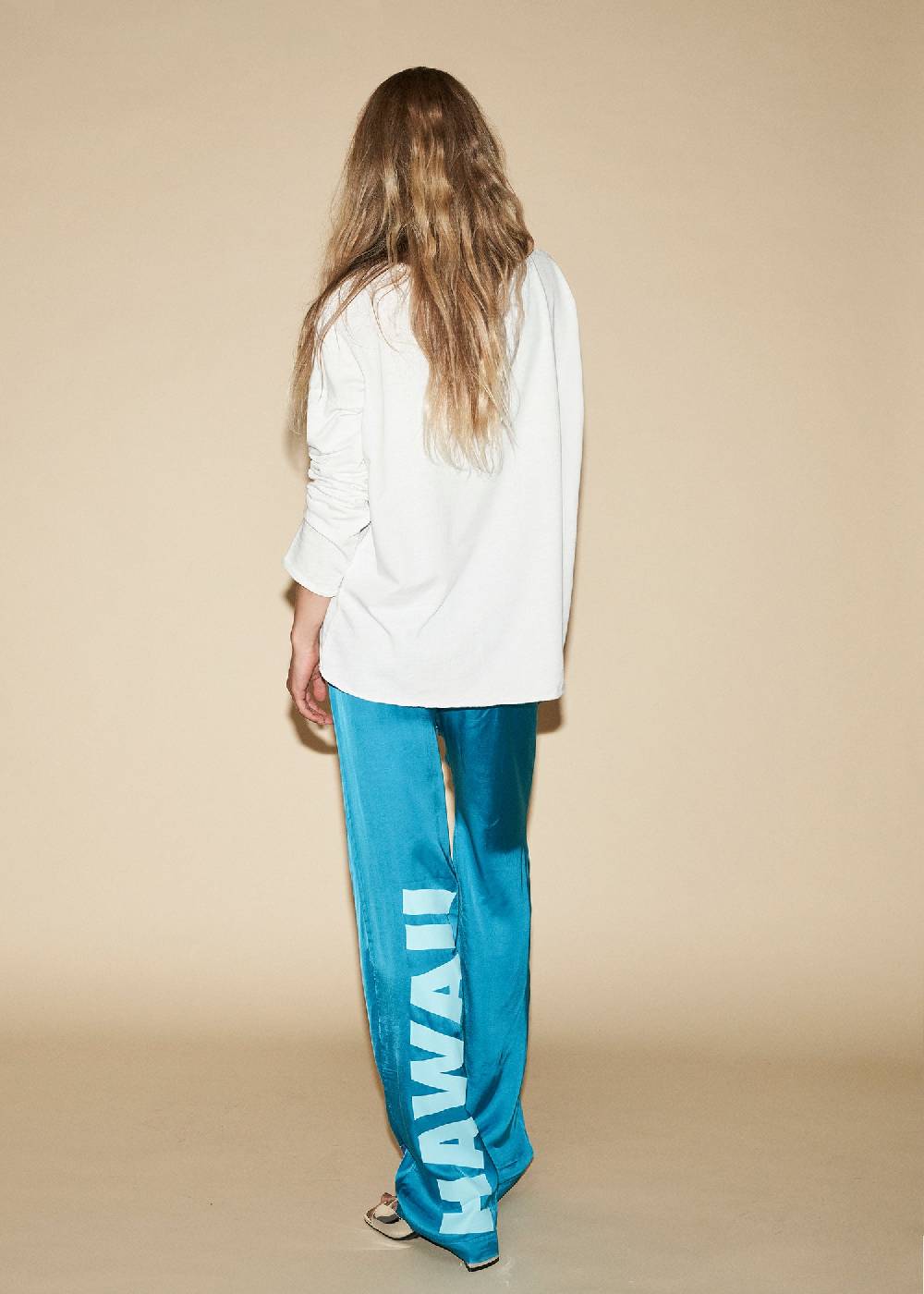 Liv Bergen Longsleeve Waves In White