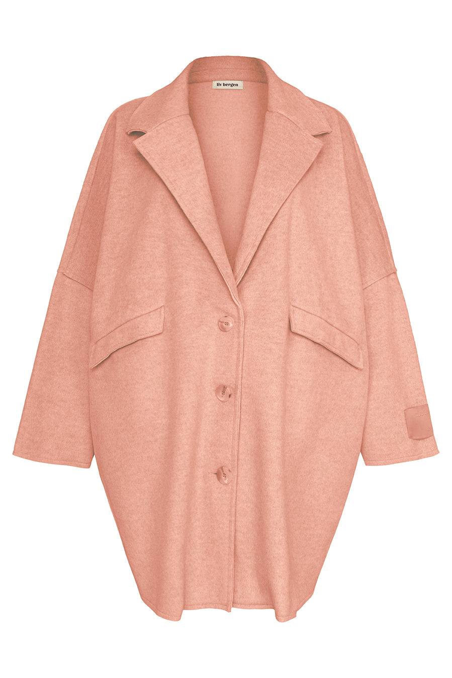 Liv Bergen Oversized Mantel in powder