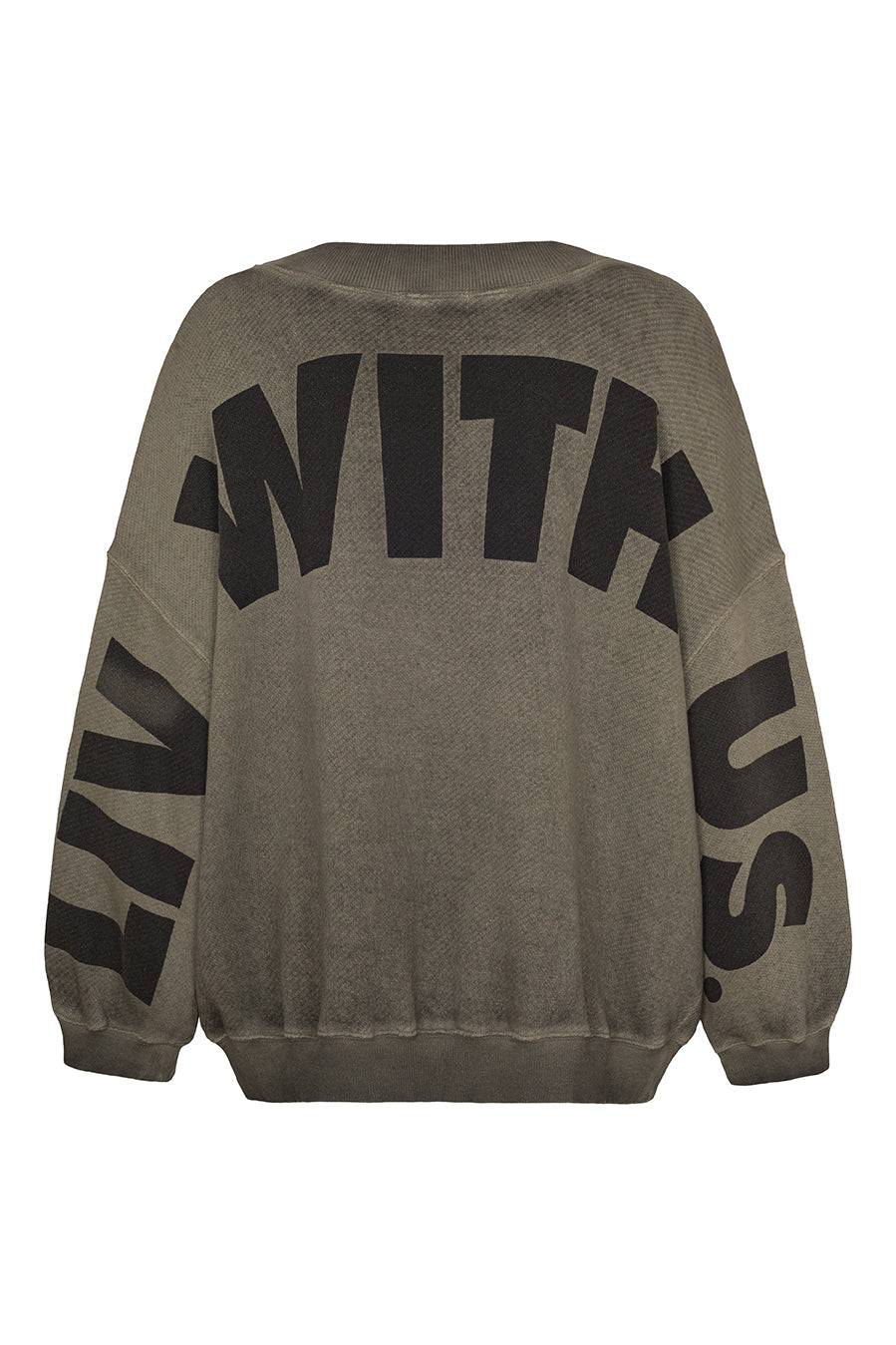 Liv Bergen Oversized Sweater Liv in mocca