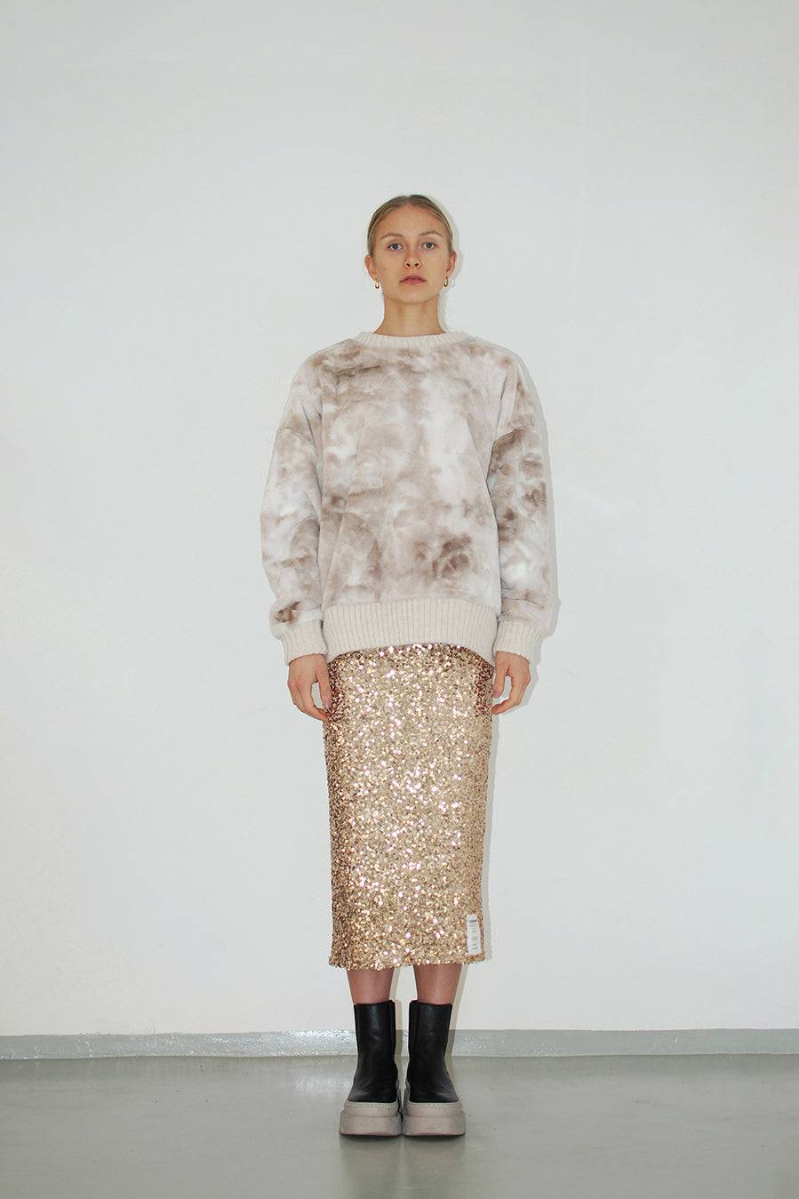 Liv Bergen Rock NY In Champagner