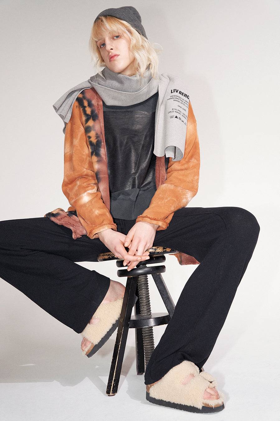 Liv Bergen Schal LIV BERGEN In Mouse