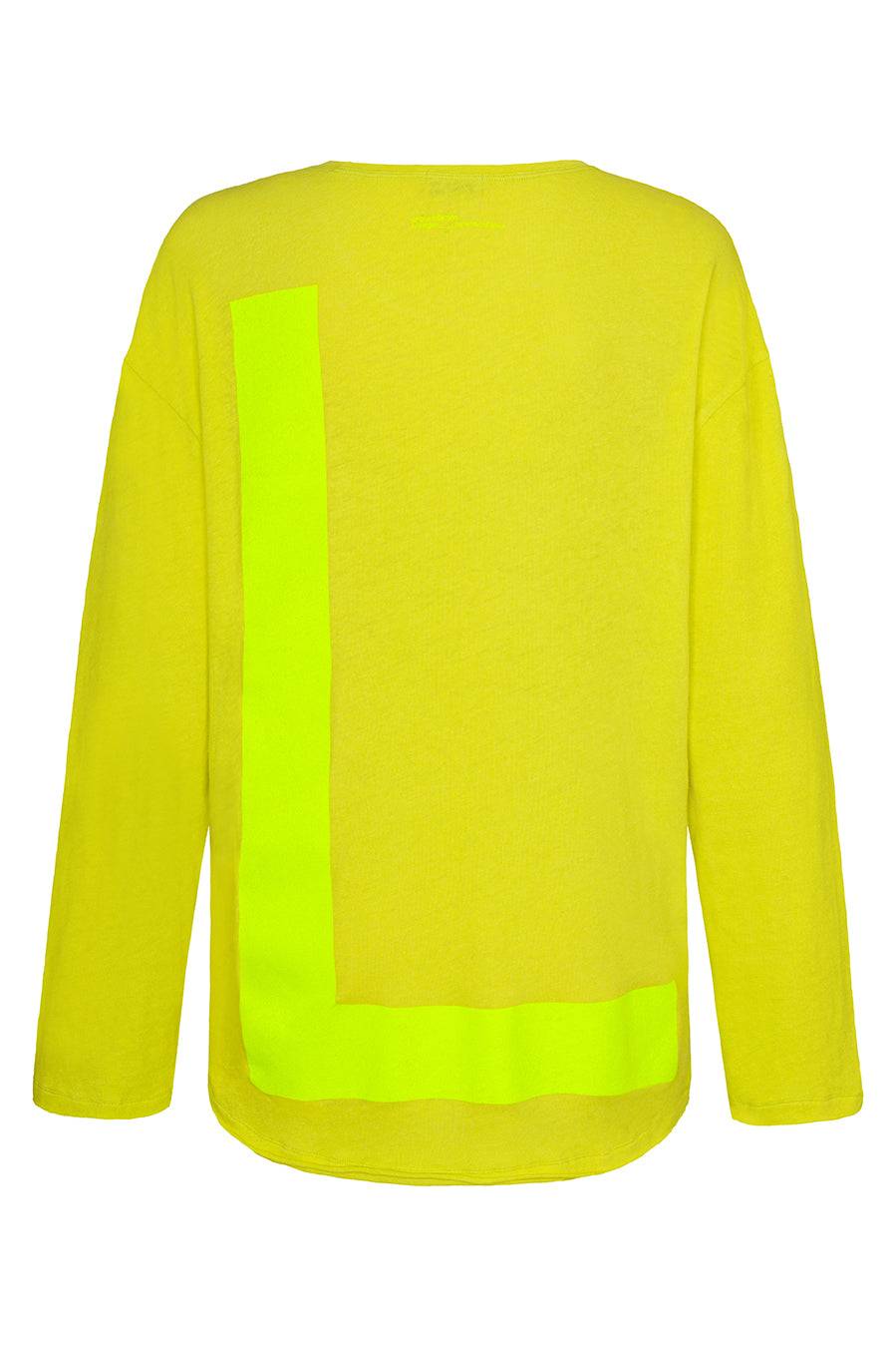 Liv Bergen Shirt L In Neon Yellow