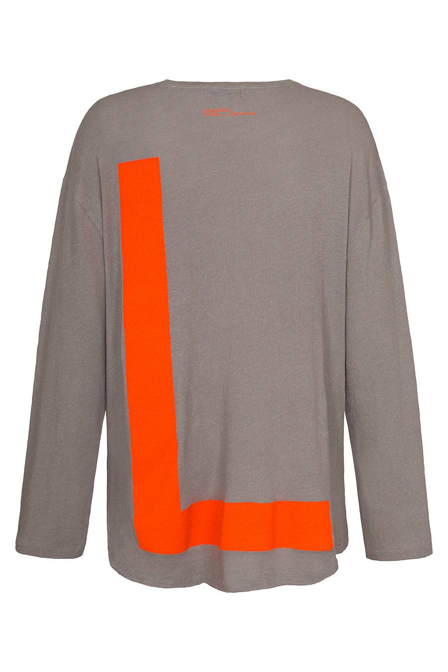 Liv Bergen Shirt L In Washed Grey