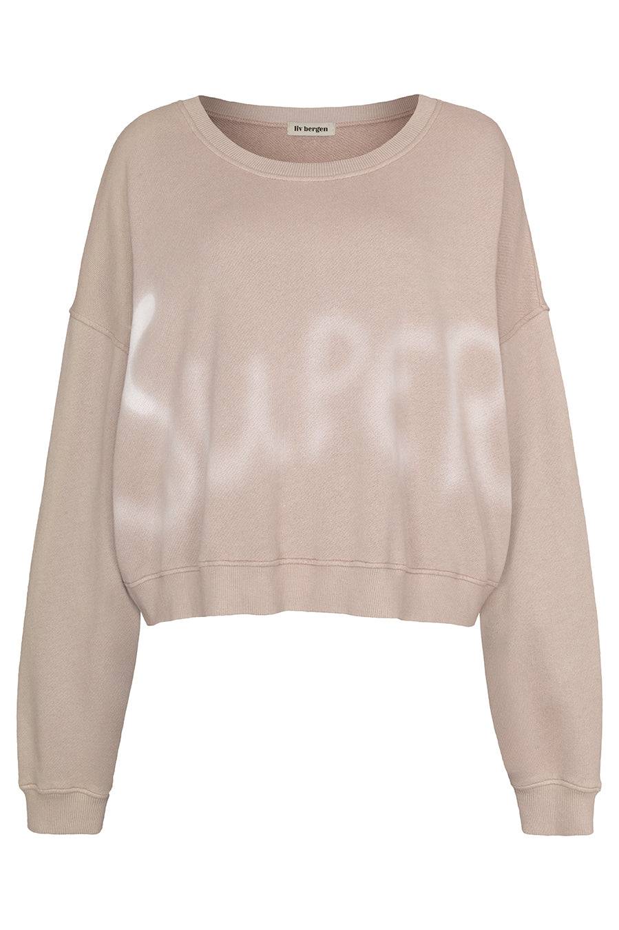 Liv Bergen Sweater Bleached in old rose