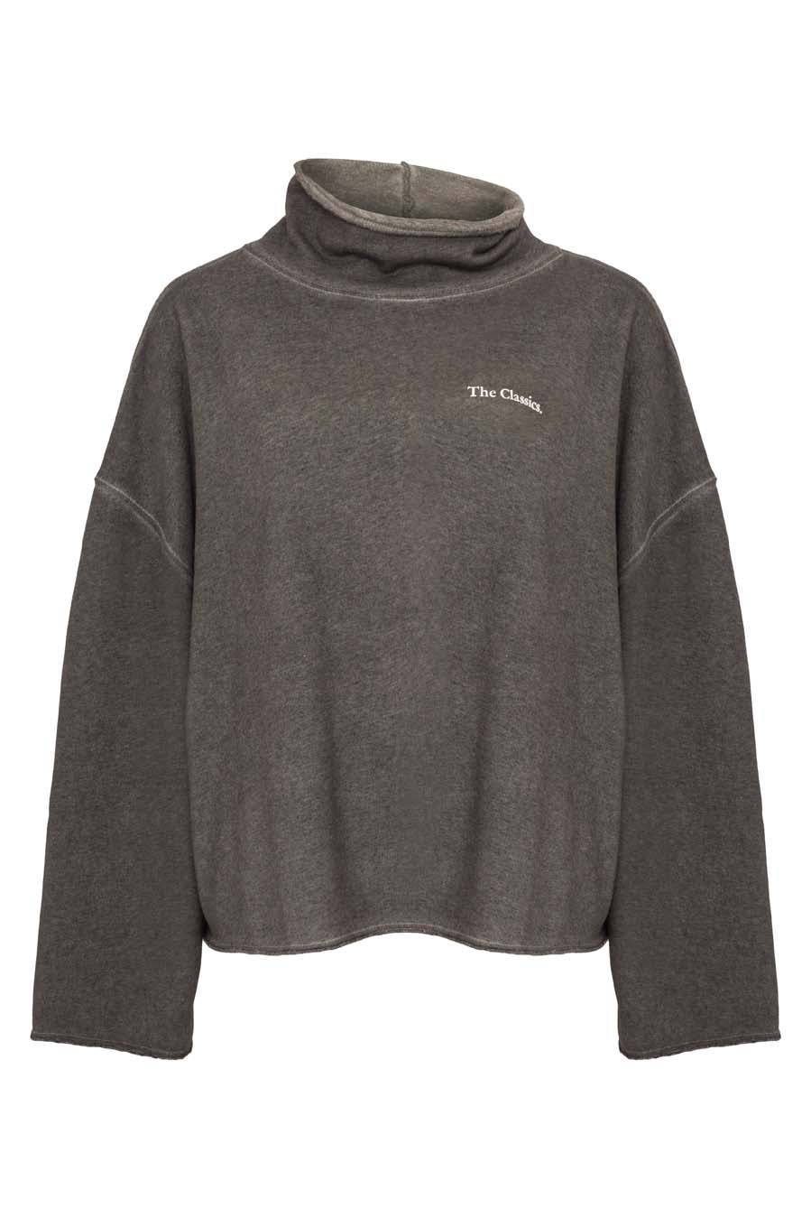 Liv Bergen Sweater Classics In Asphalt