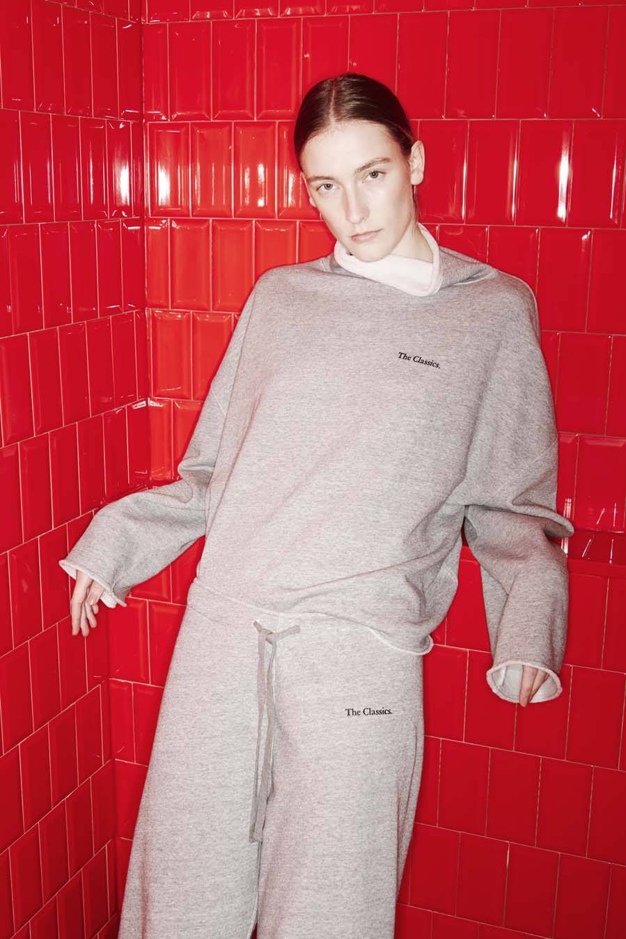 Liv Bergen Sweater Classics In Grey Melange