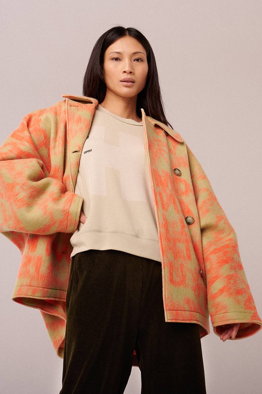 Liv Bergen Sweater HI In Raspberry