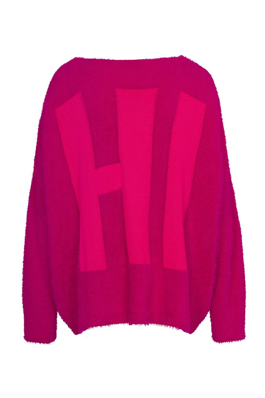 Liv Bergen Sweater HI Knit In Pink