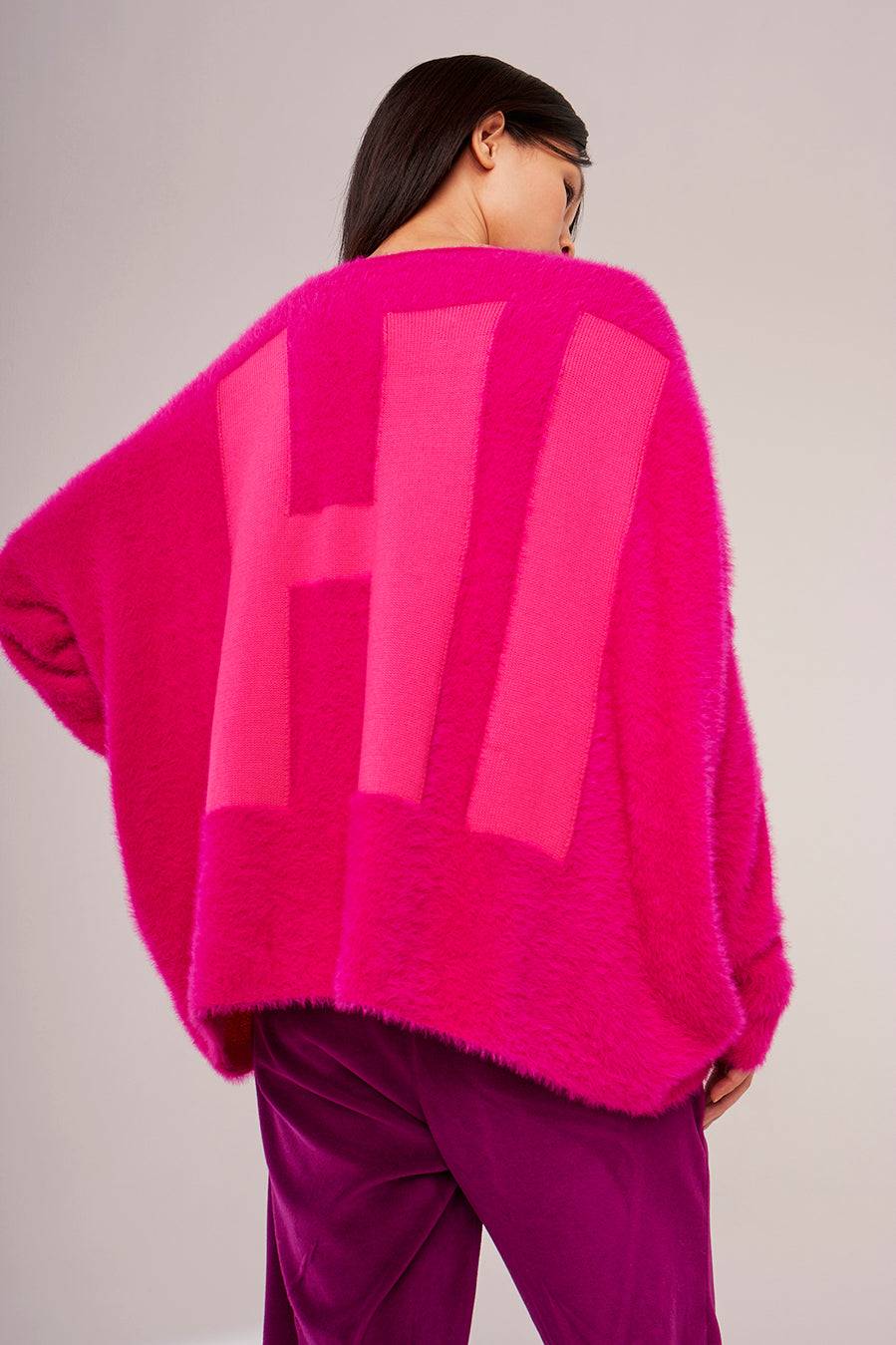 Liv Bergen Sweater HI Knit In Pink